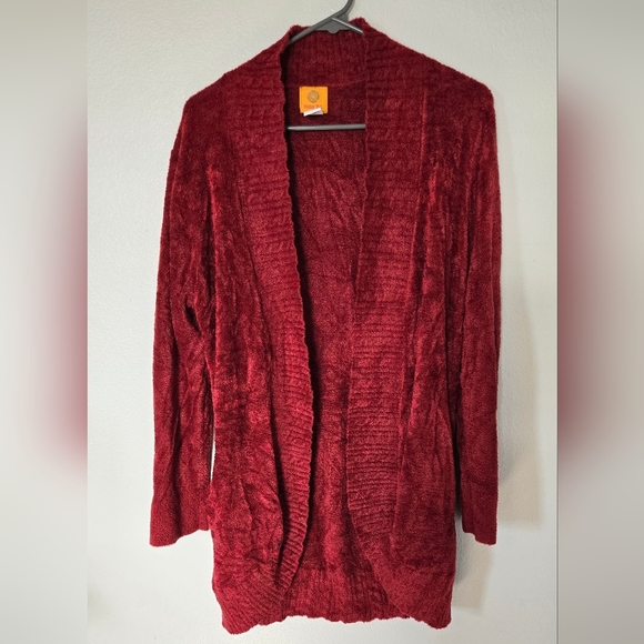 Ruby Rd. Red Cardigan Size Large - Picture 1 of 5